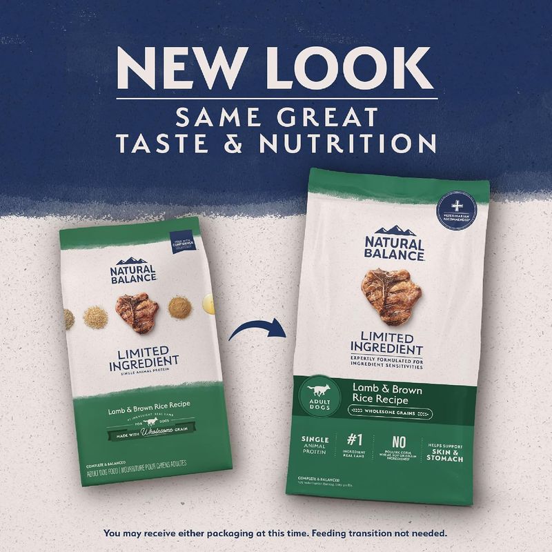 Natural Balance Lamb & Brown Rice Dog Food - Image 3