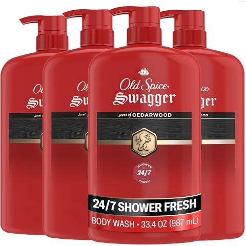 Old Spice Red Collection Body Wash Swagger