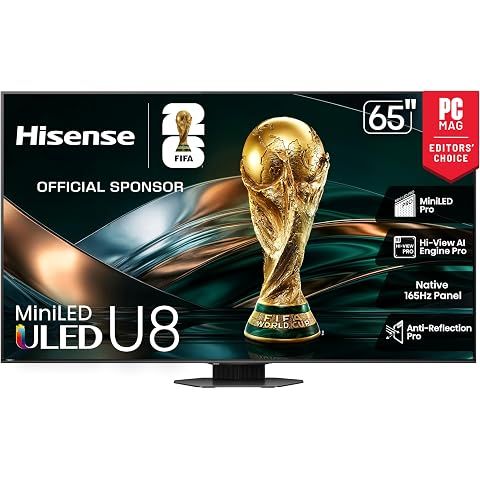 Hisense 65" U8 Series ULED Mini-LED for $999.99