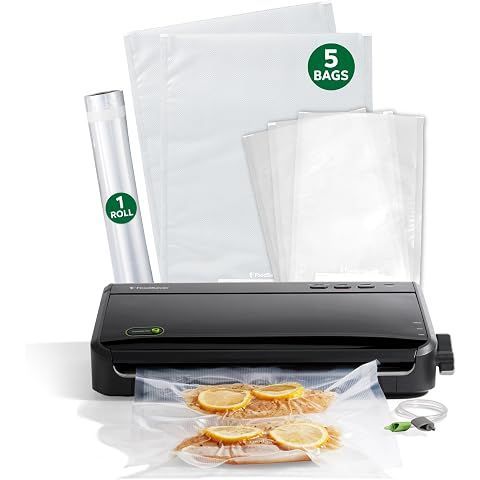 FoodSaver Vacuum Sealer Machine, Automatic Bag Detection, Sous Vide Friendly, with ...
