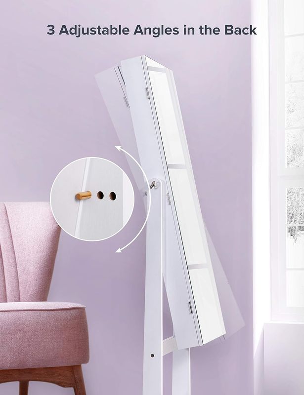 Nicetree Jewelry Cabinet with Mirror - Image 13