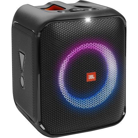 What is the battery life of the JBL PartyBox Encore Essential?