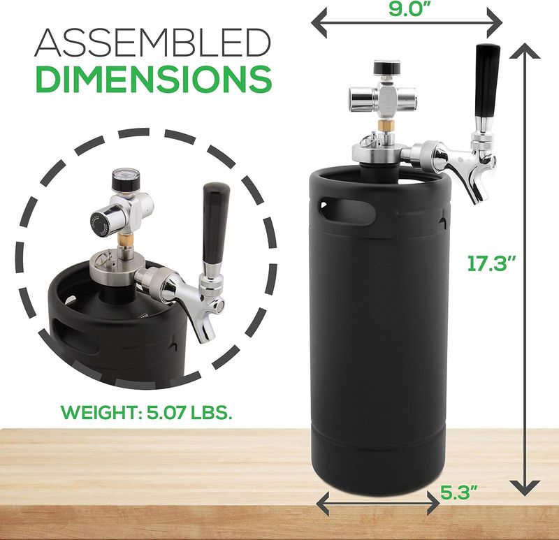NutriChef Pressurized Growler Tap System - Image 18