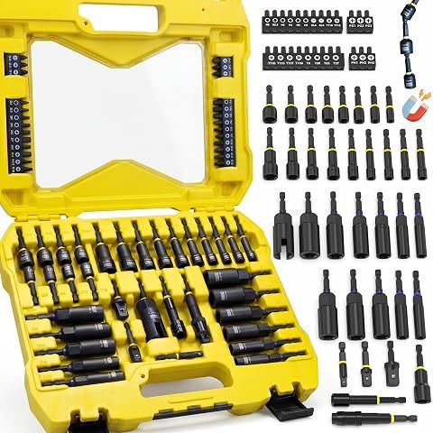 61-Piece Tugote Magnetic Nut Driver Set for $19.66