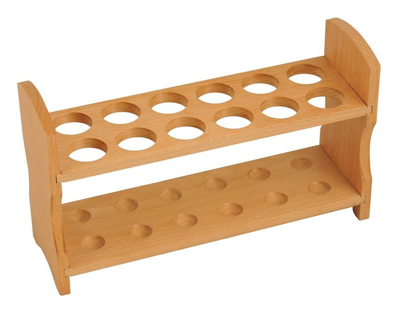 EISCO Wooden Test Tube Rack - Image 2