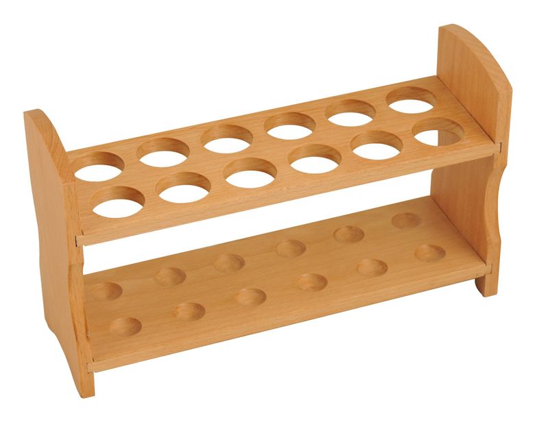EISCO Wooden Test Tube Rack - Image 1
