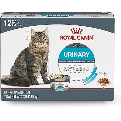 Royal Canin Feline Urinary Care Thin Slices in Gravy Wet Cat Food, 3 oz can (12-count)