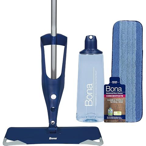 Bona Hardwood Floor Premium Spray Mop - Includes Wood Floor Cleaning Concentrate an...