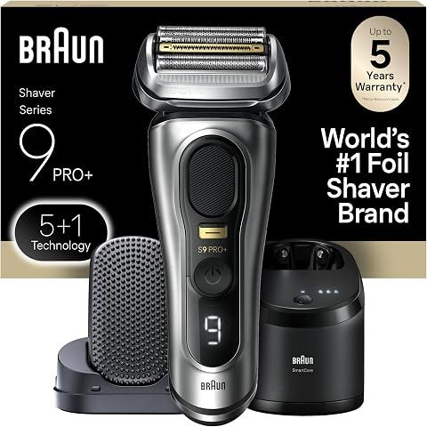 Braun Series 9 PRO Electric Shaver for Men, Wet & Dry Foil Razor, 6-in-1 SmartCare ...