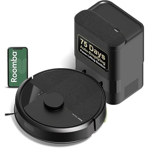 iRobot Roomba 105 Vac Robot Vacuum with AutoEmpty Dock - Self-Empties for 75 Days, ...