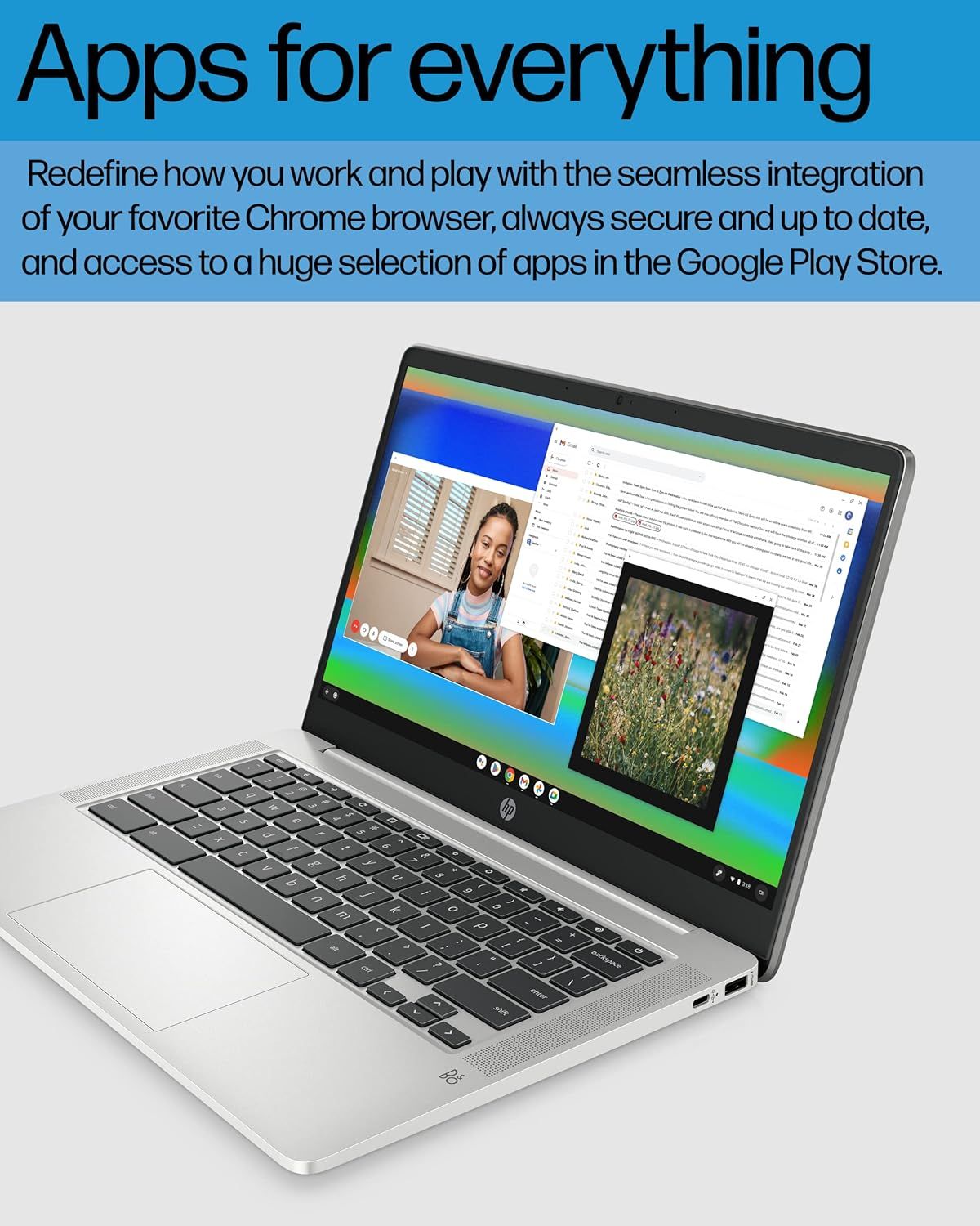 HP Chromebook 14 (14a-na0226nr, 2022) - Image 7