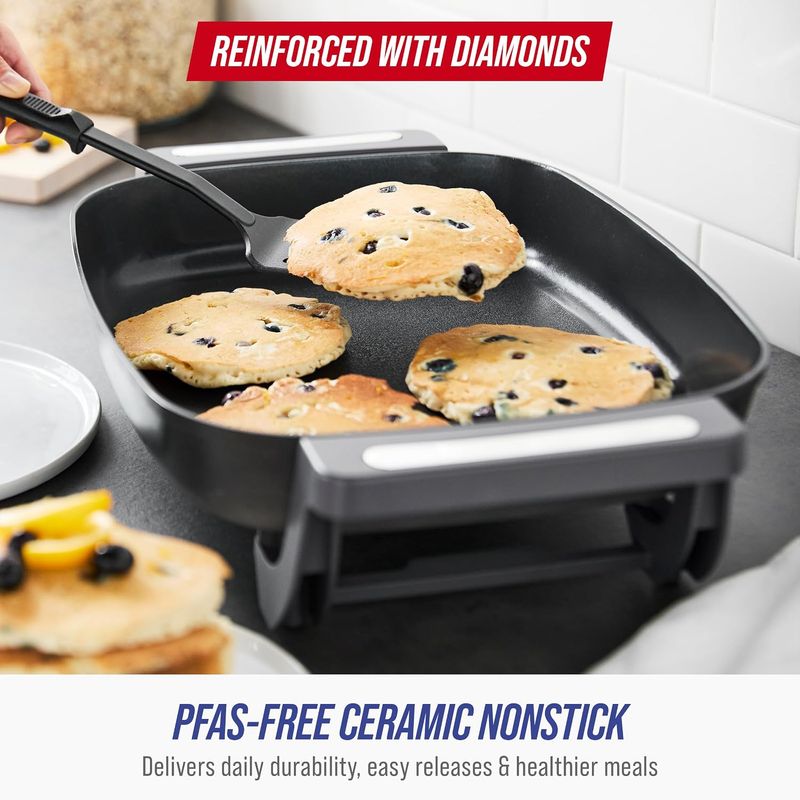 Blue Diamond 7QT Electric Skillet - Image 3