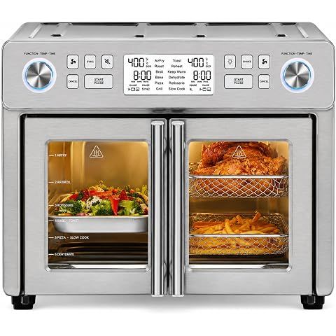 Emeril Lagasse Dual Zone Technology 25QT Air Fryer Oven | Dual-zone 25QT air fryer ...