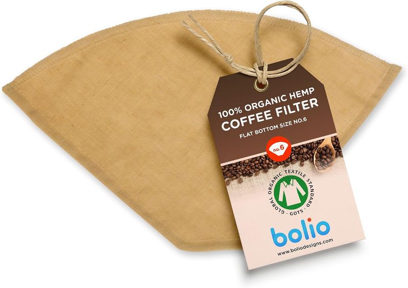 Bolio Organic Hemp Coffee Filter - Image 2