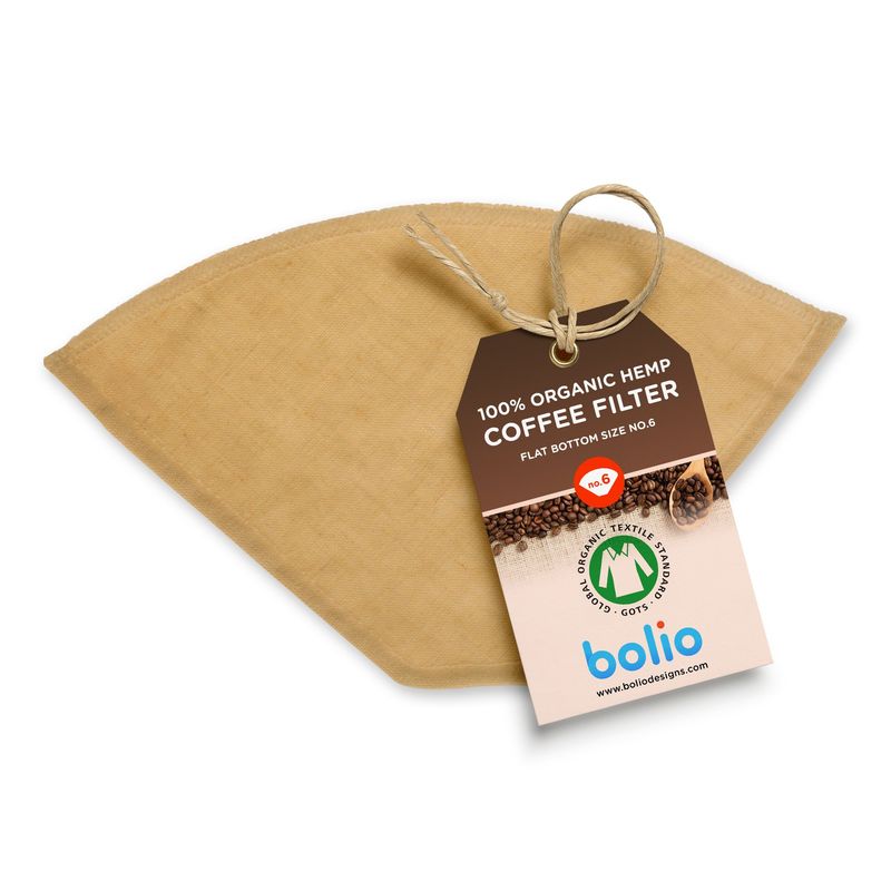 Bolio Organic Hemp Coffee Filter - Image 1