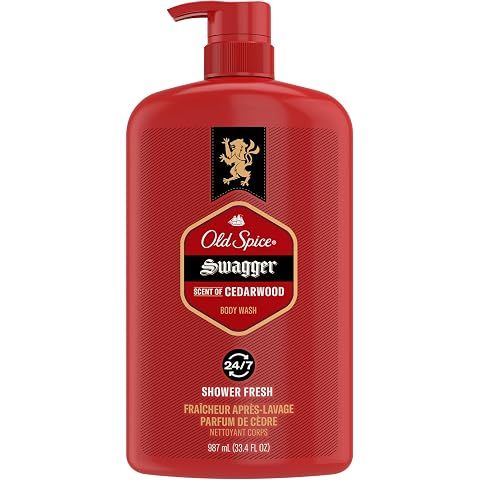 Old Spice Red Zone Swagger Scent Body Wash for Men, 887 mL