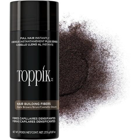Toppik Hair Building Fibers, Dark Brown, 27.5g