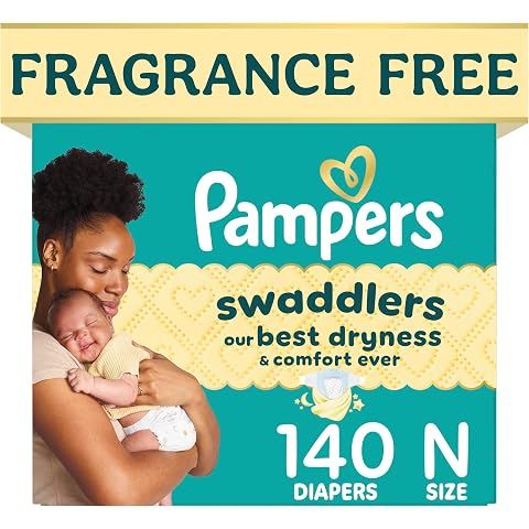 Pampers Swaddlers Newborn Size 0 Diapers