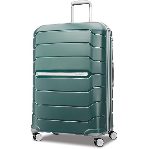 Samsonite Freeform 28-Inch Large Luggage with Dual 360° Spinner Wheels - Checked Su...