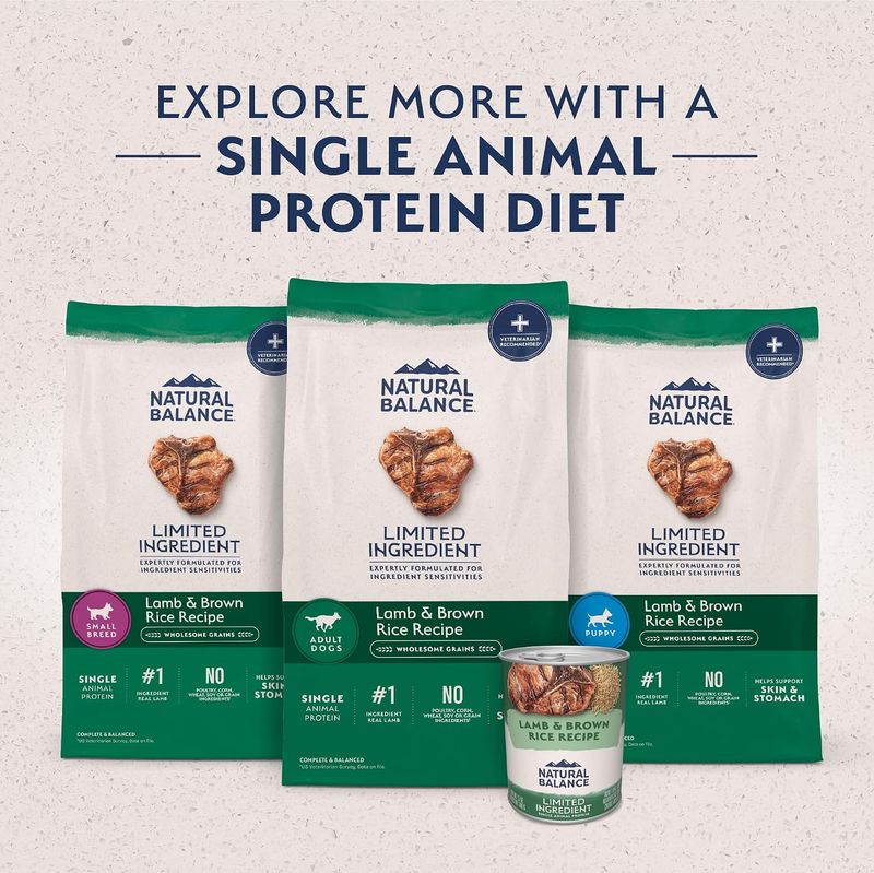 Natural Balance Lamb & Brown Rice Dog Food - Image 11