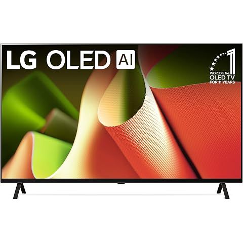 LG 65-Inch Class OLED B4 Series Smart TV 4K Processor Flat Screen with Magic Remote...