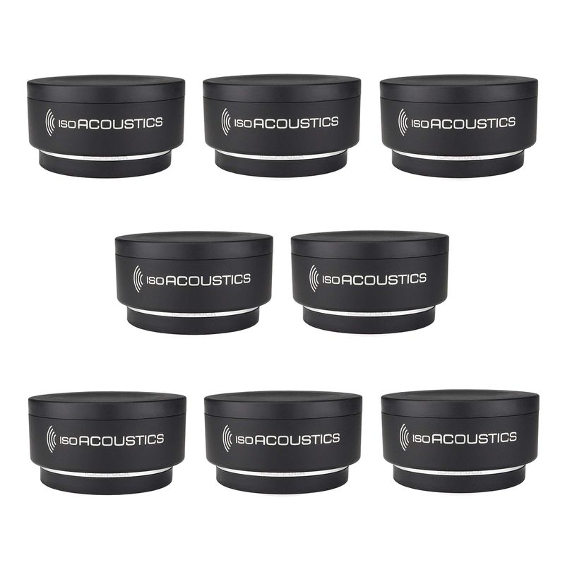 IsoAcoustics Iso-Puck Isolators, 8-Pack - Image 1