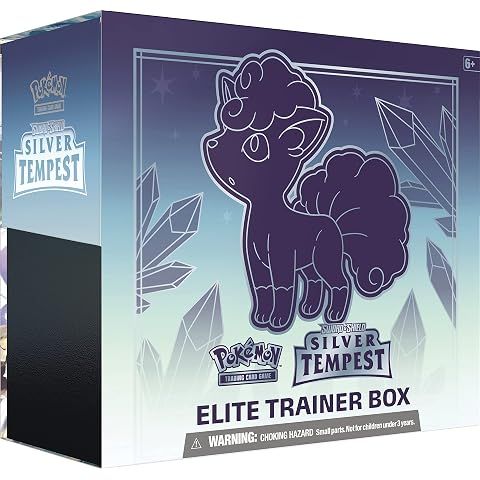 Pokémon Sword & Shield 12 Silver Tempest Elite Trainer Box