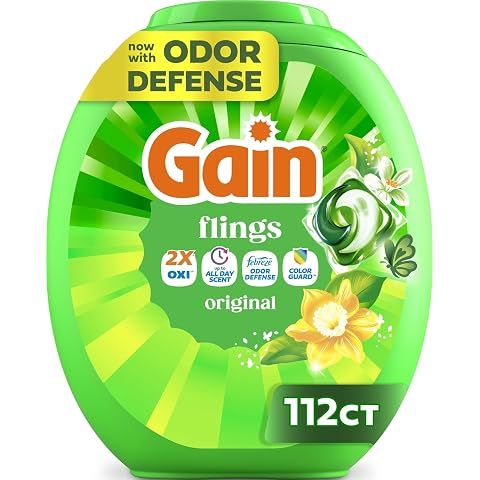 Gain Flings Laundry Detergent Pacs, Original Scent
