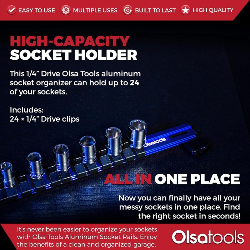 Olsa Tools Socket Organizer - Image 3