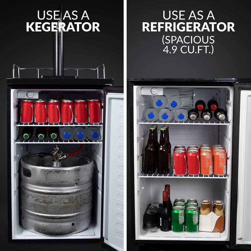 Homecraft Black Stainless Full-Size Kegerator - Image 7