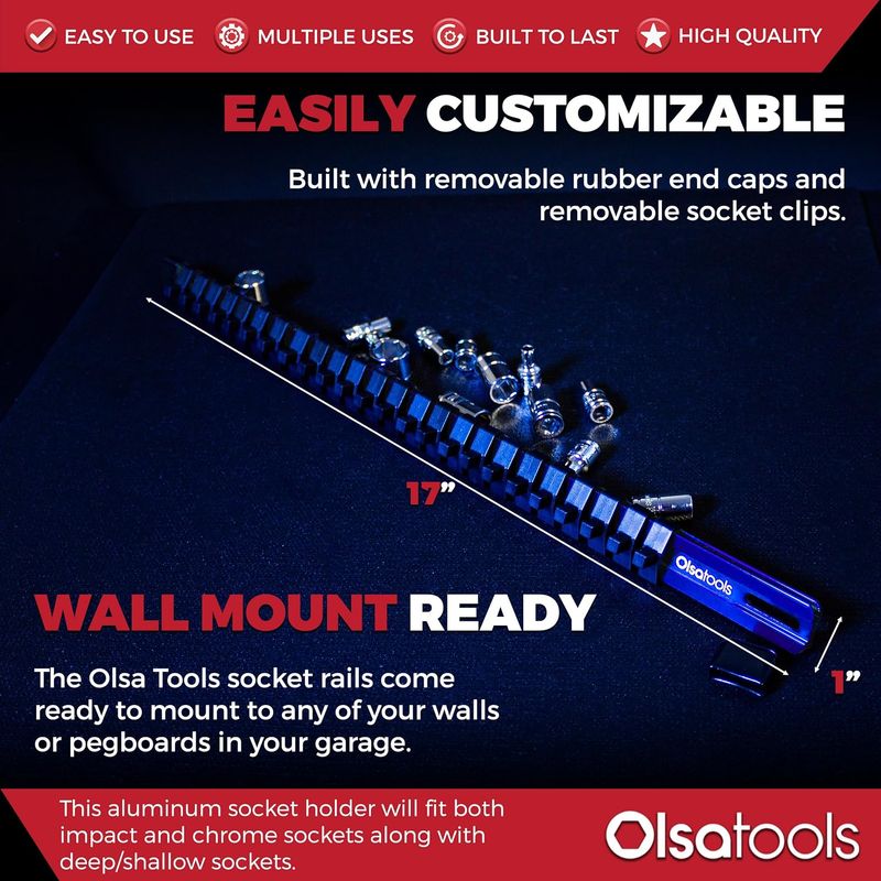 Olsa Tools Socket Organizer - Image 4