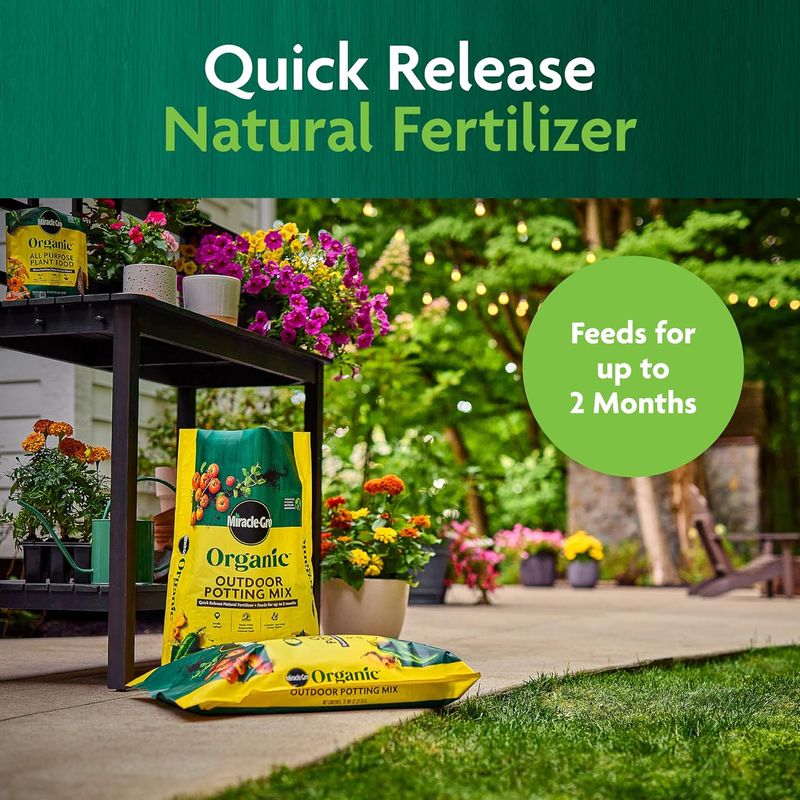 Miracle-Gro Organic Potting Mix - Image 4