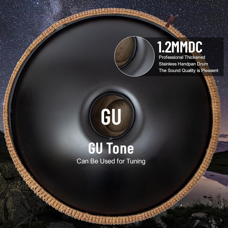 LOMUTY Handpan 22 inch D Minor - Image 14