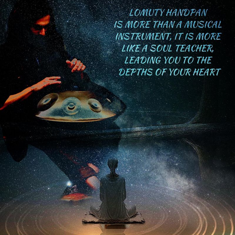 LOMUTY Handpan 22 inch D Minor - Image 9