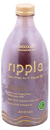Ripple Foods Chocolate Nutritious Pea Milk, 48 oz