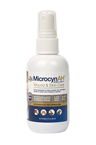 Manna Pro MicrocynAH Wound & Skin Care Spray, 3 oz
