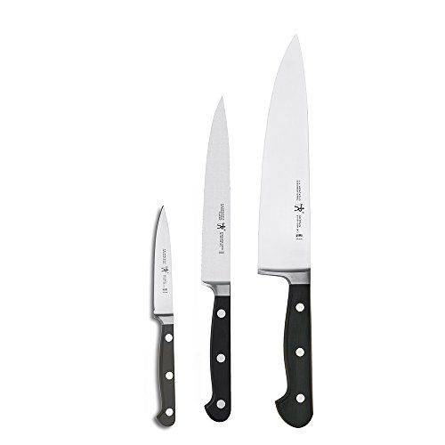 J.A Henckels International 31425-000 CLASSIC Starter Knife Set, 3-piece, Black/Stainless Steel