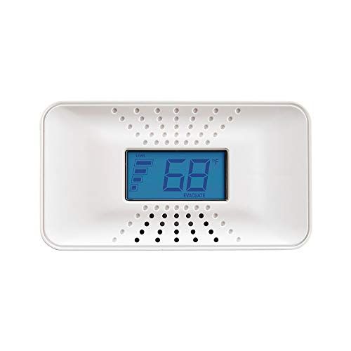 First Alert Carbon Monoxide Detector with 10-Year Battery and Digital Temperature Display, CO710