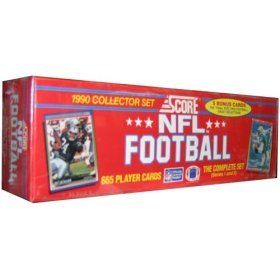 Score Football Cards Factory Set - 1990