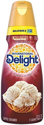 International Delight Cold Stone Creamery Sweet Cream Coffee Creamer, Quart, 32 oz