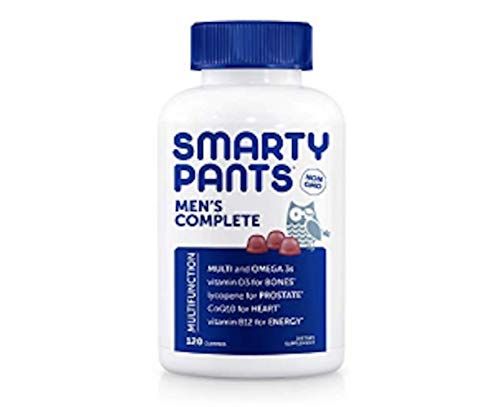 SmartyPants Men's Complete Daily Gummy Vitamins, 120Count