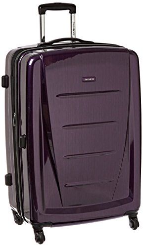 Samsonite® Winfield 2 Polycarbonate Rolling Spinner, 28"H x 19"W x 12"D, Purple