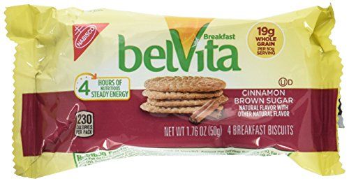 Nabisco Belvita Cinnamon Brown Sugar Breakfast Biscuits, 1.76 Ounce Each, 5 Pack
