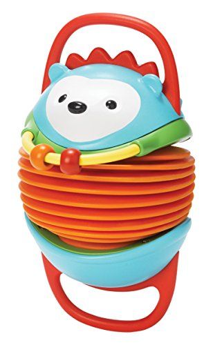 Skip Hop Baby Explore and More Musical Instrument Accordion Toy, Multi, Hedgehog