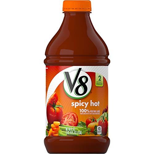V8 Spicy Hot 100% Vegetable Juice, 46 oz