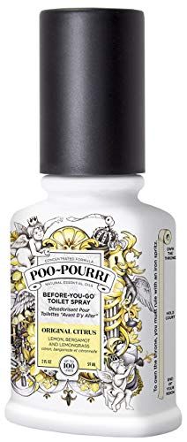 Poo-Pourri Before-You-Go Toilet Spray 2-Ounce Bottle, Original (PP-002)