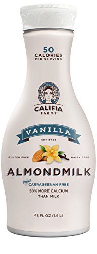 Califia Farms Almondmilk, Dairy Free, Plant Milk, Vegan, Non-GMO, Vanilla, 48 Oz