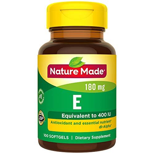 Nature Made Vitamin E 400 IU (dl-Alpha) Softgels 100 Ct