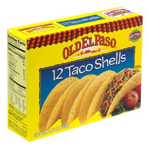 El Paso Taco Shells, 4.6-Ounce Boxes (Pack of 12)