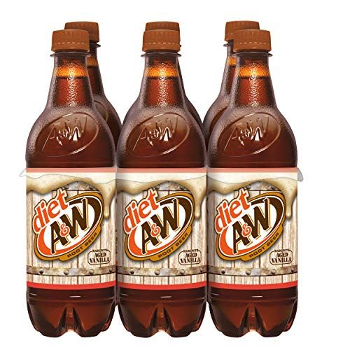 A&w Diet Root Beer, 16.9 Fl Oz, 6 Ct
